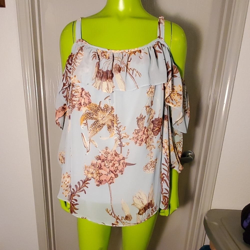 NEW Beautiful plus size blouse sz 0X